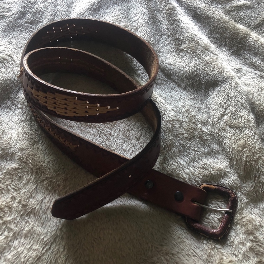 Vintage Leather Belt